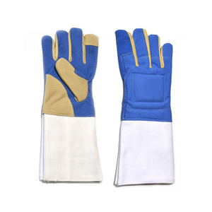 Guantes de cercado sintéticos acolchados ligeros pedido a granel adulto joven acolchado Palma antideslizante transpirable - Product Image 6