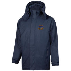 Meilleure veste de pluie à col montant grande taille pour hommes manteau en cuir de vache respirant tissé pour la saison d'automne - Product Image 1