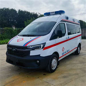 Factory Direct Sale Transit T6 Short Axle High Roof Gasoline Emergency Rescue Medical <b>Ambulance</b> - Product Image 2