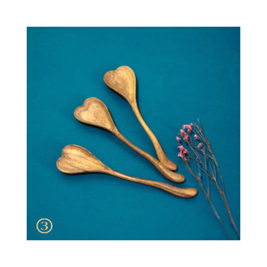 Cuchara de madera de color natural de alta calidad con forma personalizada de Venta caliente para cocina al mejor precio - Product Image 5