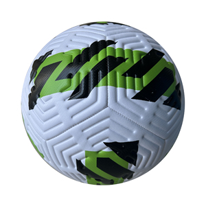 Superficie profesional de cuero Pu para entrenamiento de fútbol en interiores, pelota de fútbol paquistaní, diseño de máquina, tamaño 5, pelota de fútbol de cuero PU - Product Image 5
