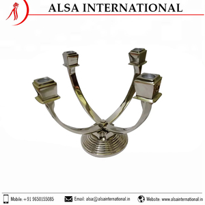 El fabricante indio de confianza ofrece suministro a granel de candelabros de cristal de boda a precio razonable para ocasiones navideñas - Product Image 4