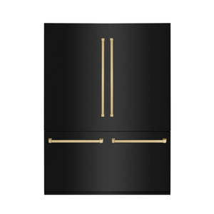 Réfrigérateur encastrable à porte française de 60 pouces, édition Autograph, avec congélateur bas, distributeur d'eau et machine à glaçons, 32,2 pi³ Énergie électrique Ft - Product Image 1