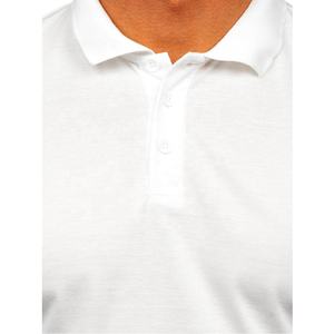 Polos de golf uniformes vierges en coton et polyester de haute qualité personnalisés pour hommes - Product Image 4