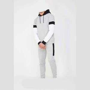 Conjunto Deportivo de Hombre de Primera Calidad, 100% Algodón, Liso, en Varios Colores, Bordado, Corte Holgado, Precios Económicos, 2 Piezas, para Invierno - Product Image 2