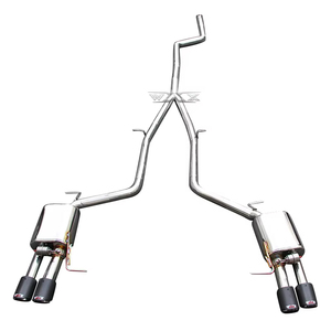 Sistema <span class=keywords><strong>de</strong></span> escape Catback <span class=keywords><strong>de</strong></span> acero inoxidable para <span class=keywords><strong>BMW</strong></span> 5 Series GT520 <span class=keywords><strong>525</strong></span> 530 Sistema <span class=keywords><strong>de</strong></span> escape <span class=keywords><strong>de</strong></span> rendimiento Tubo silenciador Valvetronic - Product Image 1