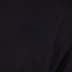 Maglietta da uomo nera oversize 100% cotone 190 GSM stile stile t-Shirt stampata con Logo posteriore a tracolla rilassata
