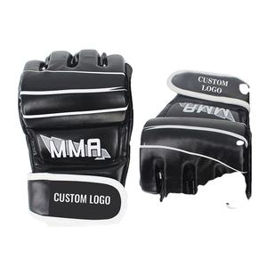 Gants de boxe Mma à demi-doigts Fitness Muay Thai Fighting Sanda Martial Sandbag Training Protective Gear - Product Image 6