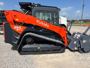 Hot bán Kubota Skid chỉ đạo <span class=keywords><strong>loader</strong></span> file đính kèm mulcher 72 (cấu hình cao) có tính năng thành phần cốt lõi động cơ mang hộp số - Product Image 3