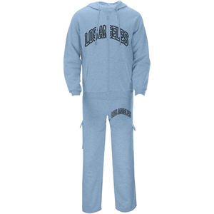 Conjunto de chándal de invierno personalizado, Sudadera con capucha transpirable ligera y Premium para correr, ropa de calle, gimnasio, fitness, venta al por mayor - Product Image 5