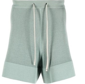 Pantalones Cortos Deportivos Casuales de Verano para Hombre, 100% Algodón, Diseño Sólido, Corte Holgado, Estilo Informal, Tinte Liso, Pantalones Cortos con Entrepierna Caída - Product Image 6