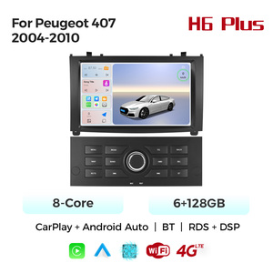 Reproductor Multimedia para Auto MEKEDE Android, Reproductor de DVD Estéreo con GPS, Navegación, Carplay, <span class=keywords><strong>Radio</strong></span> de 8 Pulgadas para <span class=keywords><strong>Peugeot</strong></span> <span class=keywords><strong>407</strong></span> 2004-2010 - Product Image 2