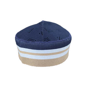 Nouveau design personnalisé musulman islamique chapeaux Topi arabe turc imprimé musulmans prières Namaz casquettes Ramadan chapeau mosquée Kufi vente en gros - Product Image 5