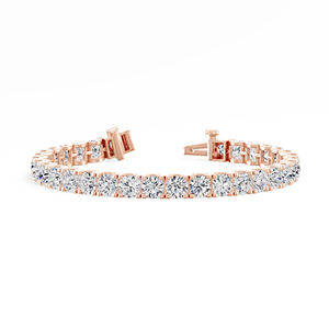 สร้อยข้อมือเพชรสำหรับเทนนิส16.14กะรัตของขวัญที่ดีที่สุดเท่าที่เคยมีมาในแล็บ14K 18K เครื่องประดับทองชั้นดีสำหรับผู้หญิงขายส่ง - Product Image 6