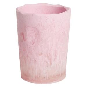 Tasse à eau en résine faite à la main Gobelet à eau en verre avec motif marbré et tourbillon Aqua utilisé dans la tasse de crème glacée de restaurant à la maison - Product Image 1