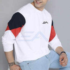 Sudaderas de Manga Larga para Hombre, Casuales, de Invierno, de Forro Polar Sólido, Transpirables, Ecológicas, Personalizables, de Alta Calidad, Pakistán - Product Image 4
