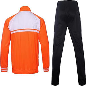 Ensemble de survêtement de sport décontracté pour homme avec fermeture éclair, pantalon et sweat-shirt, vente en gros, posté par Dress Sports - Product Image 2