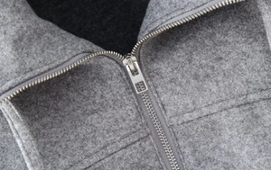 เสื้อมีฮู้ดแบบรูดซิปทำจากผ้าเฟรนช์เทอร์รี่สำหรับทุกฤดูกาล - Product Image 6