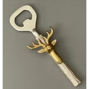 Abrebotellas de diseño de bambú elegante Abrebotellas de metal Accesorios de herramientas de vino para proveedores al por mayor a buen precio - Product Image 2