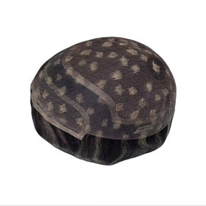 Perruque et toupet 100% cheveux humains, cheveux vierges chinois Remy, prothèse Taz Hair BD Lace Front Water Wave - Product Image 5