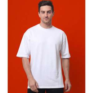 T-shirt à col rond pour homme de luxe, design tendance, avec tissu extensible de qualité supérieure et finition lisse, pour un usage quotidien des hommes, en provenance d'Inde - Product Image 5