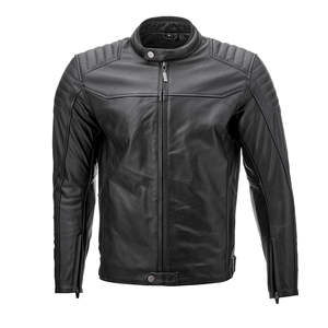 Blouson de moto unisexe en cuir de vachette coupe-vent, couleurs personnalisées, toutes saisons, protection pour la conduite à moto, qualité export, vente en gros - Product Image 1