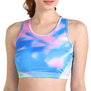 Soutien-gorge de sport de compression en vrac de qualité supérieure sans couture et grande taille Caractéristiques Nouveau design d'impression - Product Image 1