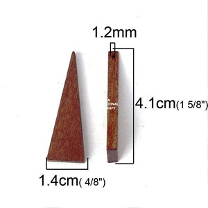 ลูกปัดกั้นระยะทำจากไม้รูปทรงและขนาดผลิตด้วยมือผลิตจากอินเดียและทำจากไม้หลากสี - Product Image 5