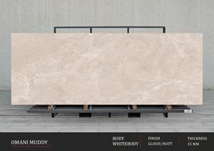 Azulejos de pared de porcelana mate con estilo | Tamaño personalizado 1200x3200 1200x2800 | Gran formato Durable Calidad de exportación - Product Image 4