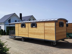 Casa pequeña sobre ruedas, completamente nueva, en venta. La caravana (roulotte) - Product Image 2