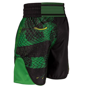 กางเกงชกมวยรุ่นใหม่ล่าสุด ปรับแต่งได้ ผลิตจากโพลีเอสเตอร์/ผ้าฝ้าย สวมใส่สบาย ทันสมัย เหมาะสำหรับทุกเพศ ชุดศิลปะการต่อสู้แบบดิจิทัล - Product Image 6