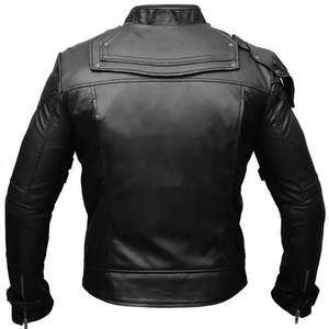 New Arrival <b>Men</b> Latest Fashion Real <b>Sheepskin</b> Leather <b>Jackets</b> clothing manufacturers custom <b>Jackets</b> For <b>Men</b> - Product Image 5
