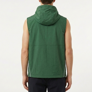 Premium Sustainable Windbreaker Vest for Men Best Selling Men Windbreaker Vest Custom Made Design Casual Sports Camping <b>Cycling</b> - Product Image 3