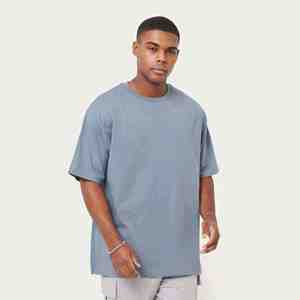 T Shirt sustainable <b>light</b> weight Men's <b>lettering</b> knitted T-shirt anti pilling Quick dry T Shirt for Men in affordable price - Product Image 5