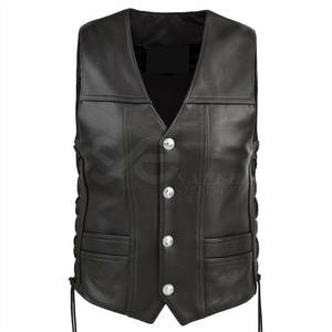 Chaleco de invierno de cuero genuino para hombre, prendas de vestir exteriores transpirables a prueba de viento, recién llegado, calidad Premium - Product Image 1