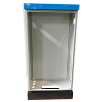 Armoire électrique extérieure en acier au carbone résistant aux intempéries IP55, revêtement en poudre bleu, boîte de distribution industrielle