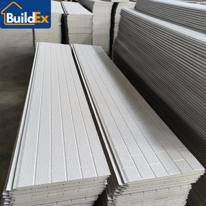 Panneaux muraux décoratifs en métal sculpté, longueur personnalisée, revêtement extérieur en PU, <span class=keywords><strong>isolation</strong></span>, panneaux sandwich, vente en gros d'usine - Product Image 6