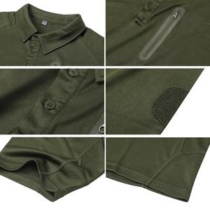 T-shirts d'été 2025 pour hommes, col en V, 100 % coton, unis, respirants, séchage rapide, décontractés et tendance, à manches courtes - Product Image 3