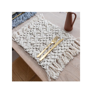 Wedding decorated Woven Placemats for Dining Table Natural Braided Rattan Corn Straw Wicker <b>Plates</b> Charger for Wedding - Product Image 1