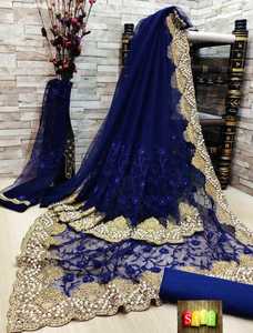 Blusa de trabajo con bordado de malla para mujer, blusa con bordado de color verde menta, para boda y fiesta, venta al por mayor - Product Image 6