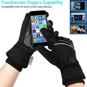 Guantes de invierno para hombre de la mejor calidad Guantes de esquí a prueba de viento e impermeables a un precio Material de cuero de alta calidad - Product Image 3