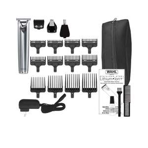 Recortadora Facial de Acero Inoxidable para Hombre, Cortadora de Barba Multiusos con Batería de Iones de Litio - Product Image 1