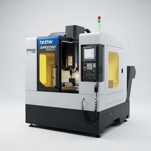 Centre d'usinage vertical CNC à 5 axes Brother SPEEDIO M300X1, compact, haute vitesse, haute précision, fraiseuse-tour BT30 - Product Image 6