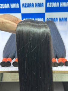 ผู้จำหน่ายผมแท้ที่ดีที่สุด ผมเวียดนามแท้แบบเป็นมัด 100% ผมต่อแบบธรรมชาติ สีและความยาวที่ปรับแต่งได้ 6-32 นิ้ว - Product Image 6