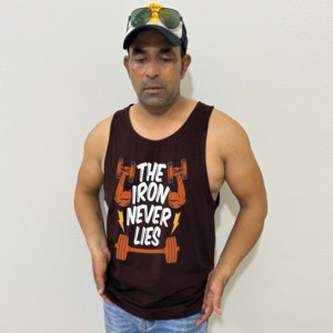 Camiseta sin mangas de entrenamiento de secado rápido para hombre con logotipo personalizado, Chaleco Ajustado de compresión para Fitness, camisetas sin mangas de talla grande para culturismo y fitness muscular - Product Image 1