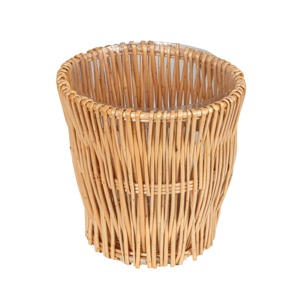 Cesta de Ratán Natural Versátil para Plantas, Hecha a Mano, Ecológica, Moderna, Multiusos, desde Hanói - Product Image 2