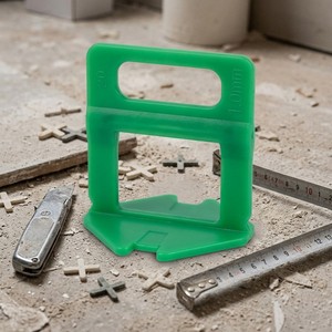 Sistema de Nivelación de Azulejos con Cuñas de Plástico <span class=keywords><strong>Reutilizables</strong></span>, Accesorios <span class=keywords><strong>para</strong></span> Pisos, Separadores de Azulejos de Porcelana <span class=keywords><strong>para</strong></span> Nivelación de Azulejos - Product Image 1