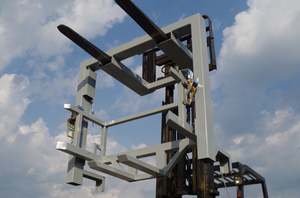 מכירה חמה 660l/1100l ניהול תוף פליטר גלגל אליף טיפר עם כבל למשוך מלגזה - Product Image 5