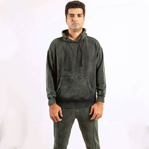 Conjuntos Deportivos Casuales Unisex de Invierno 2025, Lavado Ácido, Transpirables, de Alta Calidad, con Logotipo de Diseño Personalizado, 100% Poliéster - Product Image 2