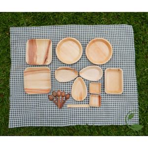 Meilleur produit 2024 jetable vietnamien Areca feuille de palmier bols vaisselle pour déjeuner Camping en plein air Mme Amelia + 84855014447 - Product Image 5